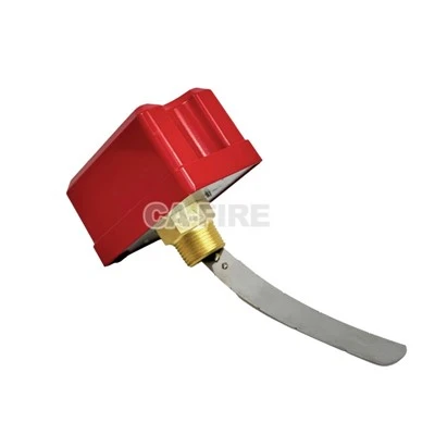 DN25 aliminyòm dife Dlo koule switch, Threaded Design pou tiyo dife